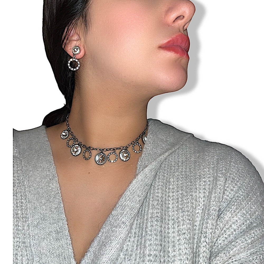 Swarovski Necklace & Earrings Set